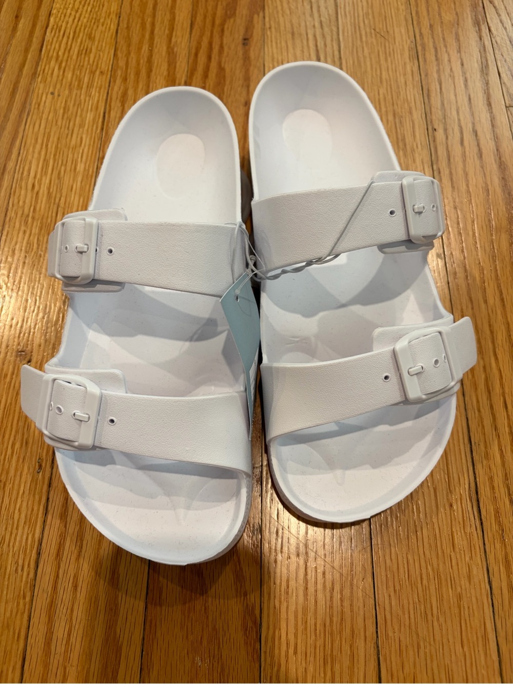 NWT White Sandals